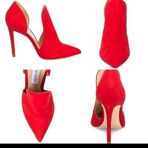 Steve Madden dolly red nubuck